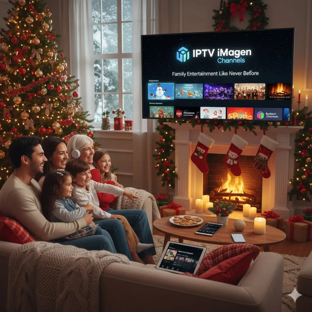 Celebrate a Magical Christmas with IPTV iMagen Channels: Family Entertainment Like Never Before