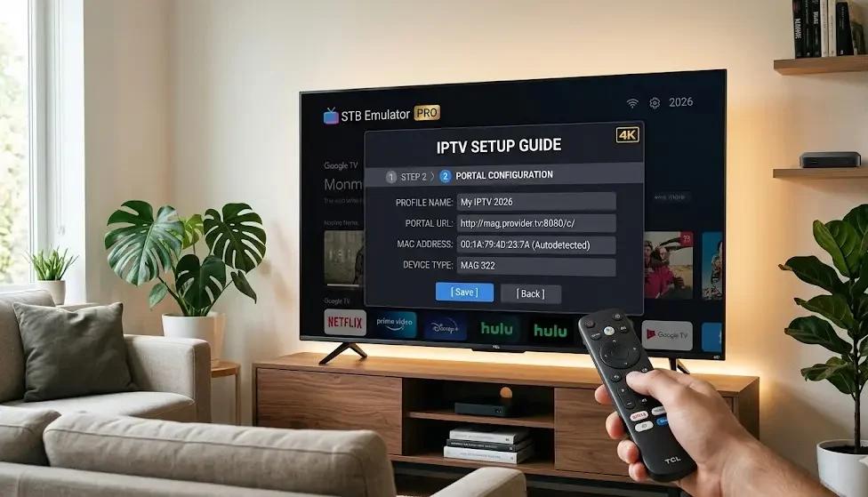 STB Emulator IPTV Setup Guide for Android TV (2026)