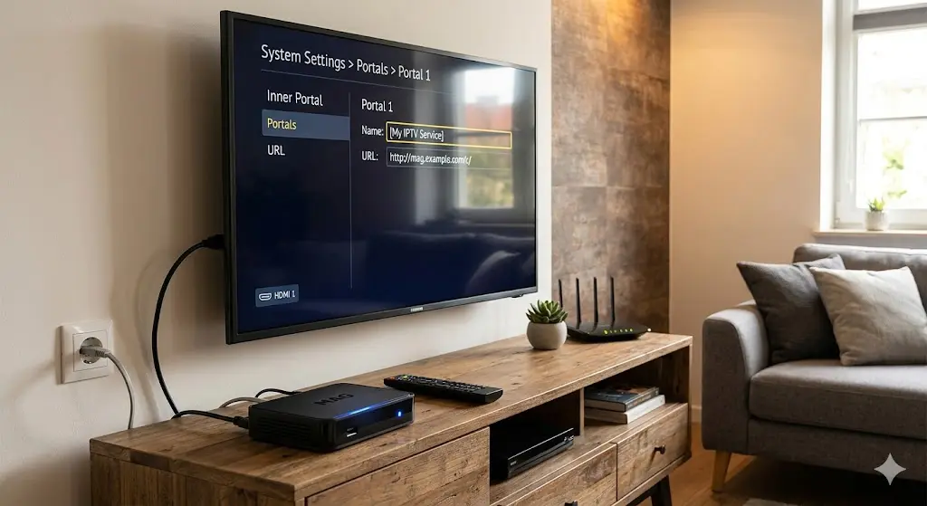 How to Connect a MAG Device to TV and Internet