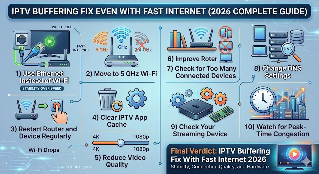 PTV Buffering Fix Even With Fast Internet