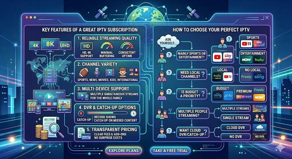 Best IPTV Subscription in UK & USA (2026)